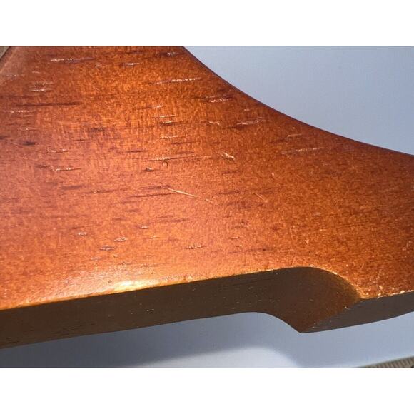 Vintage Micheal C. Fina Fifth Avenue Wood Desk Clock - Picture 5 of 5